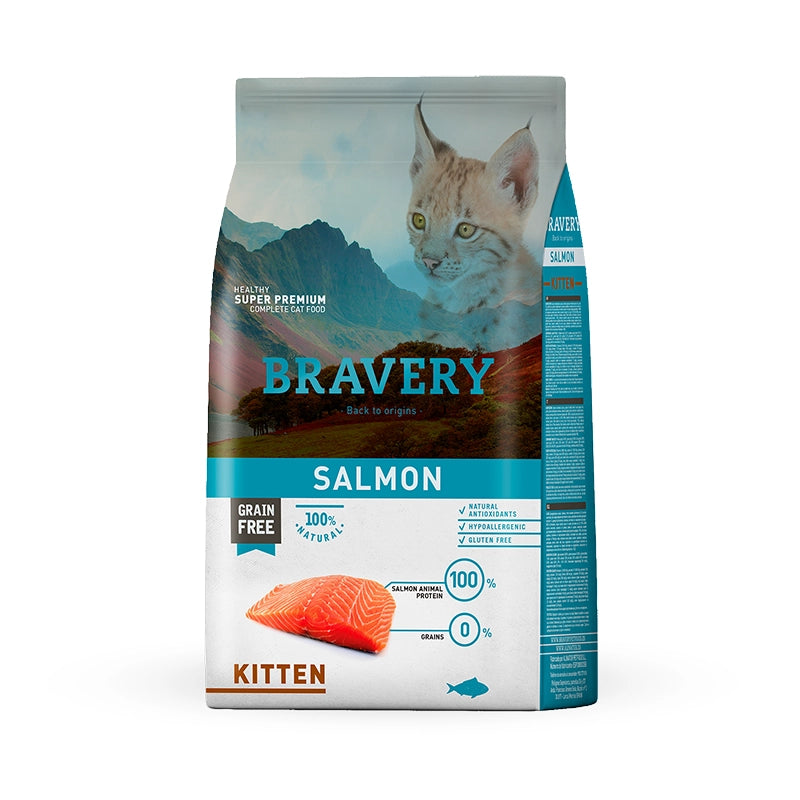 Bravery - Kitten Salmon 2kg